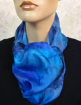 Long Silk Scarves featuring Dolphin designs