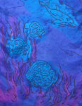 Long Silk Scarves featuring Dolphin designs