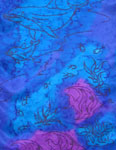 Long Silk Scarves featuring Dolphin designs