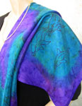 Square Silk Scarves featuring Dolphin designs