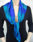 Square Silk Scarves featuring Dolphin designs