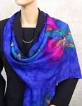 Pure Silk flowering gum shawls