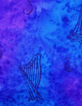 Long Silk Scarves featuring Harp designs
