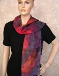 Long Silk Scarves featuring Harp designs