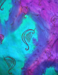 Long Silk Scarves featuring Harp designs