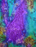 Long Silk Scarves featuring Kangaroo designs