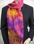 Long Silk Scarves featuring Kangaroo designs