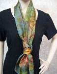 Long Silk Scarves featuring Kangaroo designs