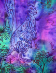 Long Silk Scarves featuring Kangaroo designs
