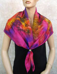 Square Silk Scarves featuring Kangaroo designs