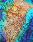 Long Silk Scarves featuring Koala designs