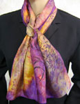 Long Silk Scarves featuring Koala designs
