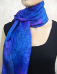 Long Silk Scarves featuring Koala designs