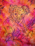 Square Silk Scarves featuring Koala designs