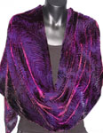 Devore Velvet painted Shawls
