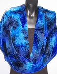 Devore Velvet painted Shawls
