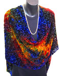 Devore Velvet painted Shawls