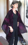Devore Velvet Ruana