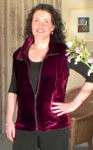 Deep Pile Velvet Polar Vest