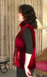 Deep Pile Velvet Polar Vest
