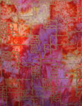 Silk Shawls featuring warp and weft designs