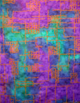 Silk Shawls featuring warp and weft designs