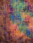 Silk Shawls featuring warp and weft designs