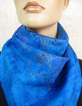 Square Silk Scarves featuring warp and weft designs