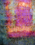 Square Silk Scarves featuring warp and weft designs