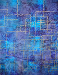 Square Silk Scarves featuring warp and weft designs
