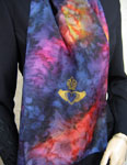 Silk Scarves featuring Celtic Claddagh designs