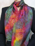 Silk Scarves featuring Celtic Luckenbooth designs