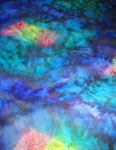 Silk Opal painted Long Scarves