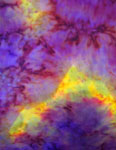 Silk Opal painted Long Scarves
