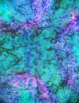 Silk Opal painted Square Scarves