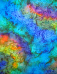 Silk Opal painted Square Scarves
