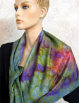 Square Silk Scarves featuring Vineyard Art designs