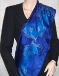 Silk Scarves featuring Celtic Wild Highland Thistle designs